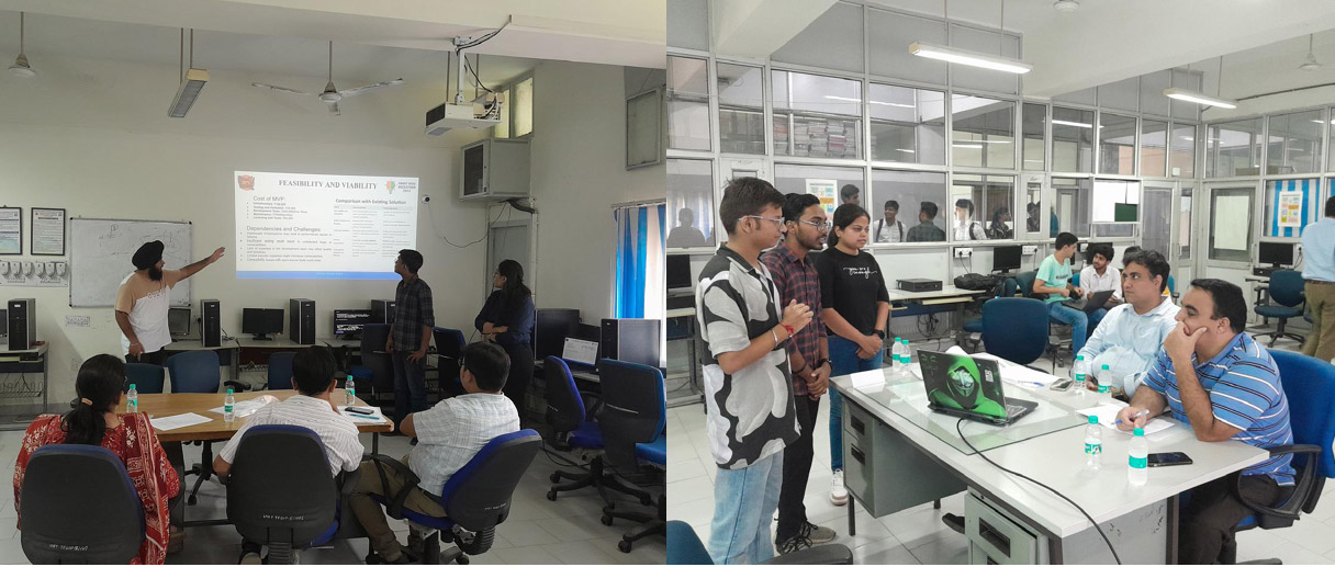 Internal Smart India Hackathon held at PU